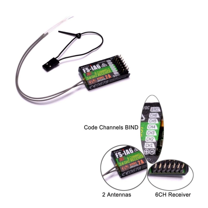 Flysky FS-IA6 Receiver 6CH Dua - Drone Racing Antenna 리뷰 및 가격