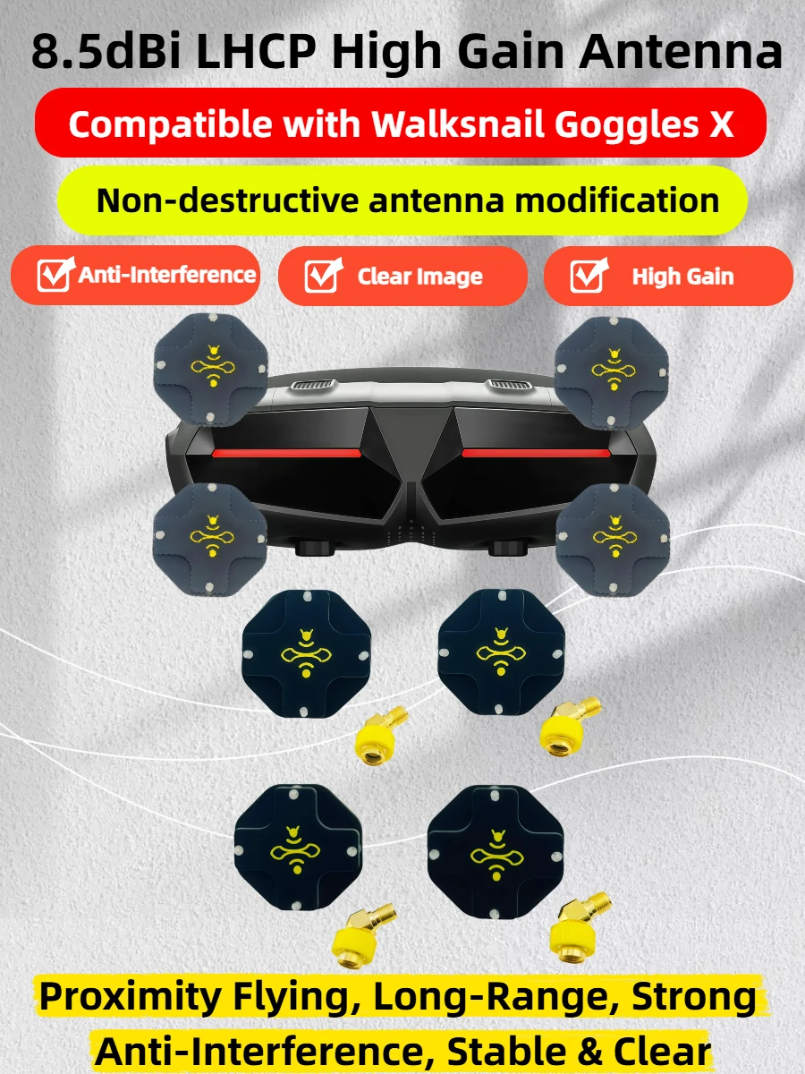 8.5dBi High Gain LHCP 5.8GHz D - Drone Racing Goggles 리뷰 및 가격