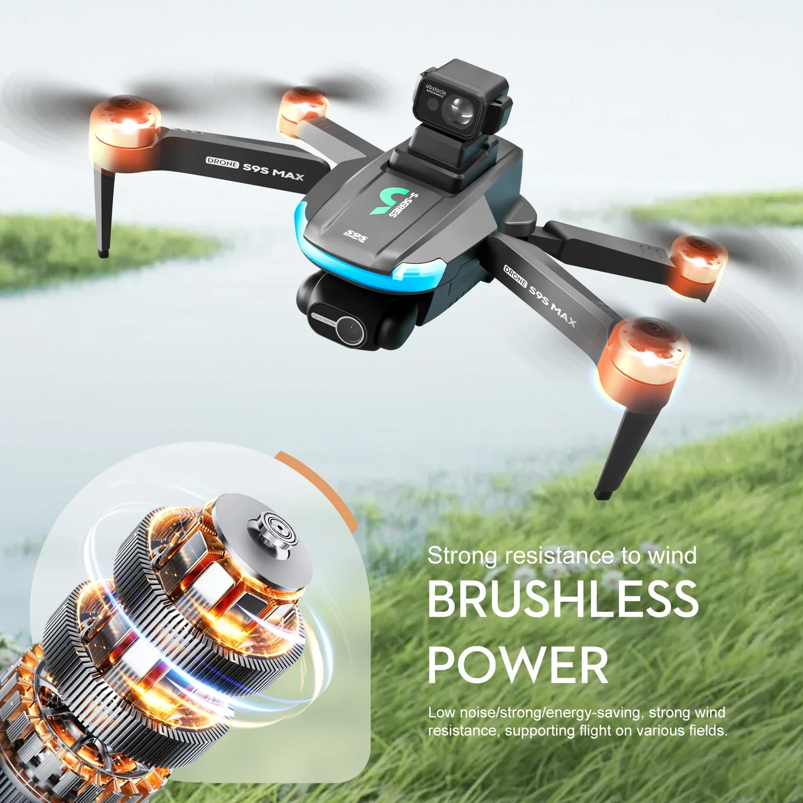 NEW S9S MAX MINI Drone 4K 2-Ax - Drone Racing Camera 리뷰 및 가격