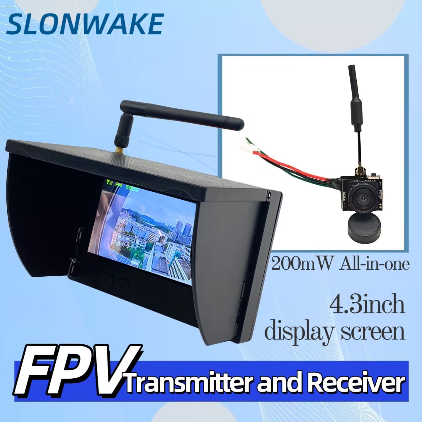 SLONWAKE 5.8G Analog Video Tra - Drone Racing Camera 리뷰 및 가격