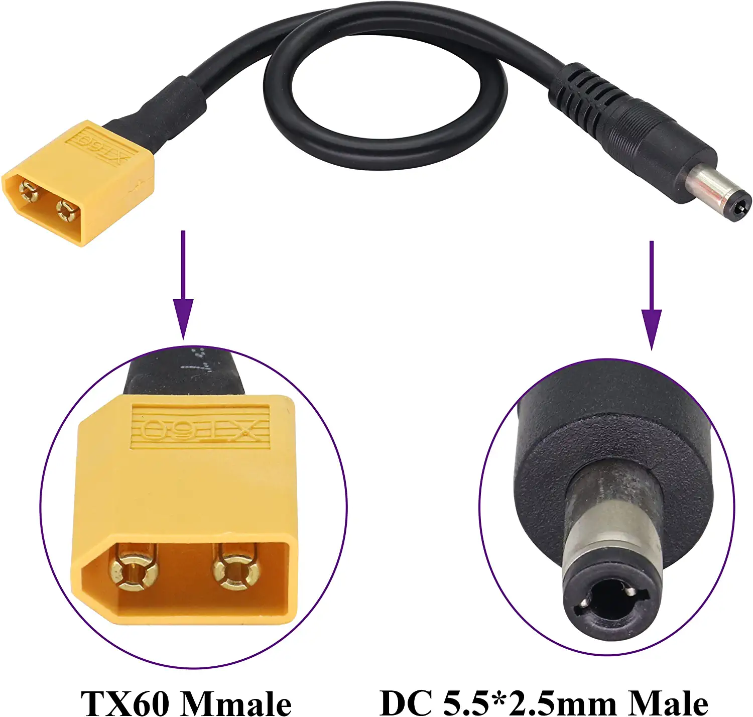 XT60 Adapter Cable XT60 Male t - Drone Racing Gate 리뷰 및 가격