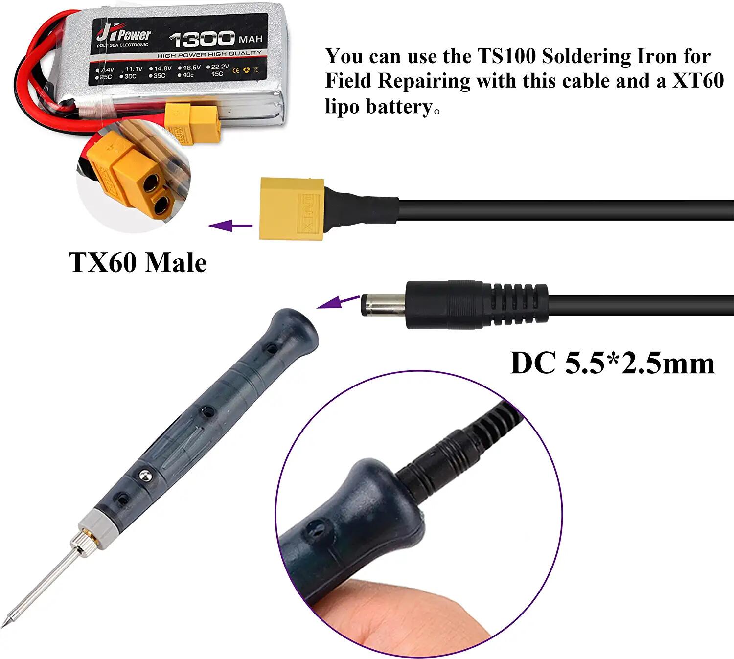 XT60 Adapter Cable XT60 Male t - Drone Racing Gate 리뷰 및 가격