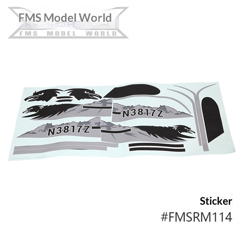FMS RC Plane Decals For 1700mm - Drone Racing Motor 리뷰 및 가격