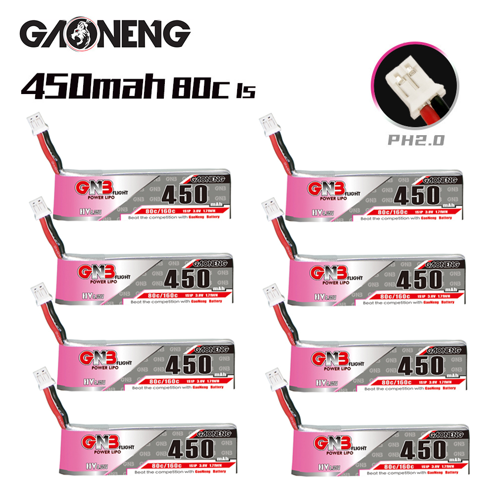 GNB HV 1S 3.8V 450mAh 80C/160C - Drone Racing Battery 리뷰 및 가격