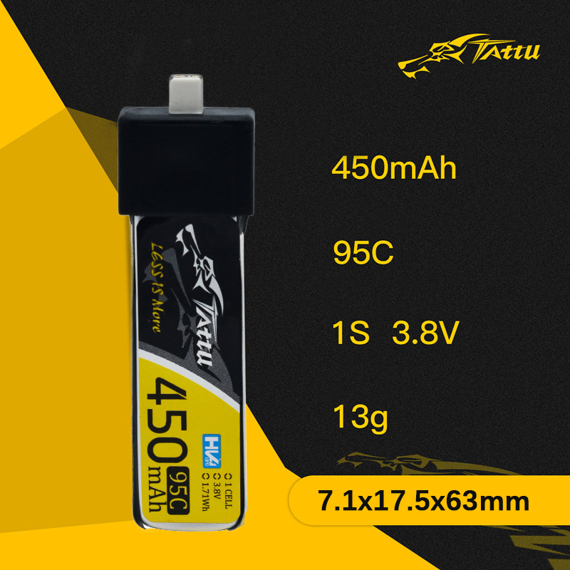 3Pcs NEW TATTU 450/500/550mAh  - Drone Racing Battery 리뷰 및 가격