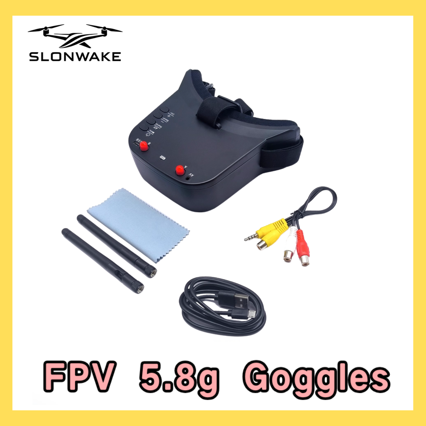 SLONWAKE 5.8G 48CH FPV 400mw V - Drone Racing Frame 리뷰 및 가격