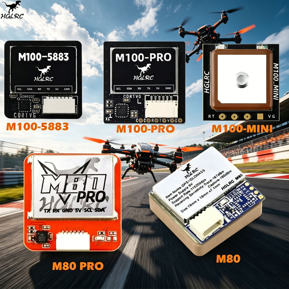 HGLRC M100-5883 GPS/ M100-PRO  - Drone Racing Flight Controller 리뷰 및 가격
