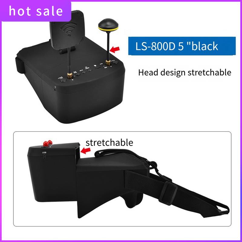 ELEC-LS-800D FPV Goggles 5.8G  - Drone Racing Goggles 리뷰 및 가격