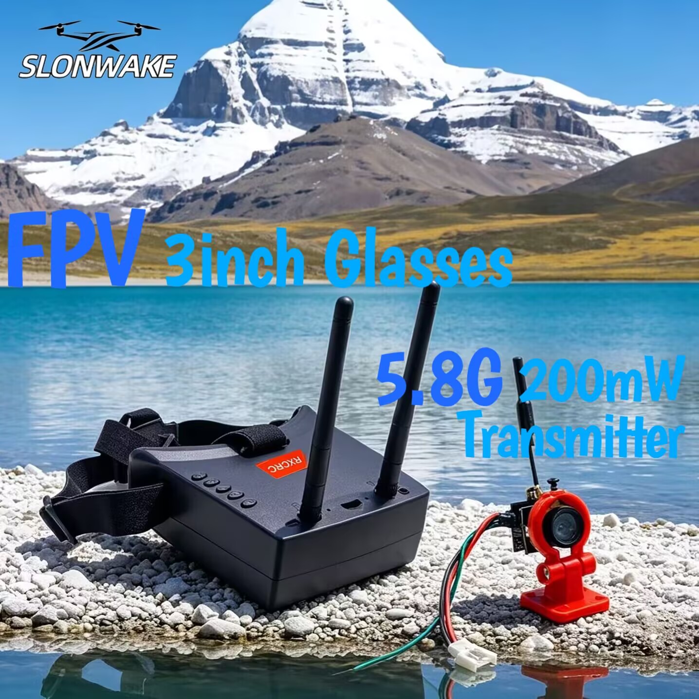 SLONWAKE 5.8G Analog VTX Trans - Drone Racing Frame 리뷰 및 가격