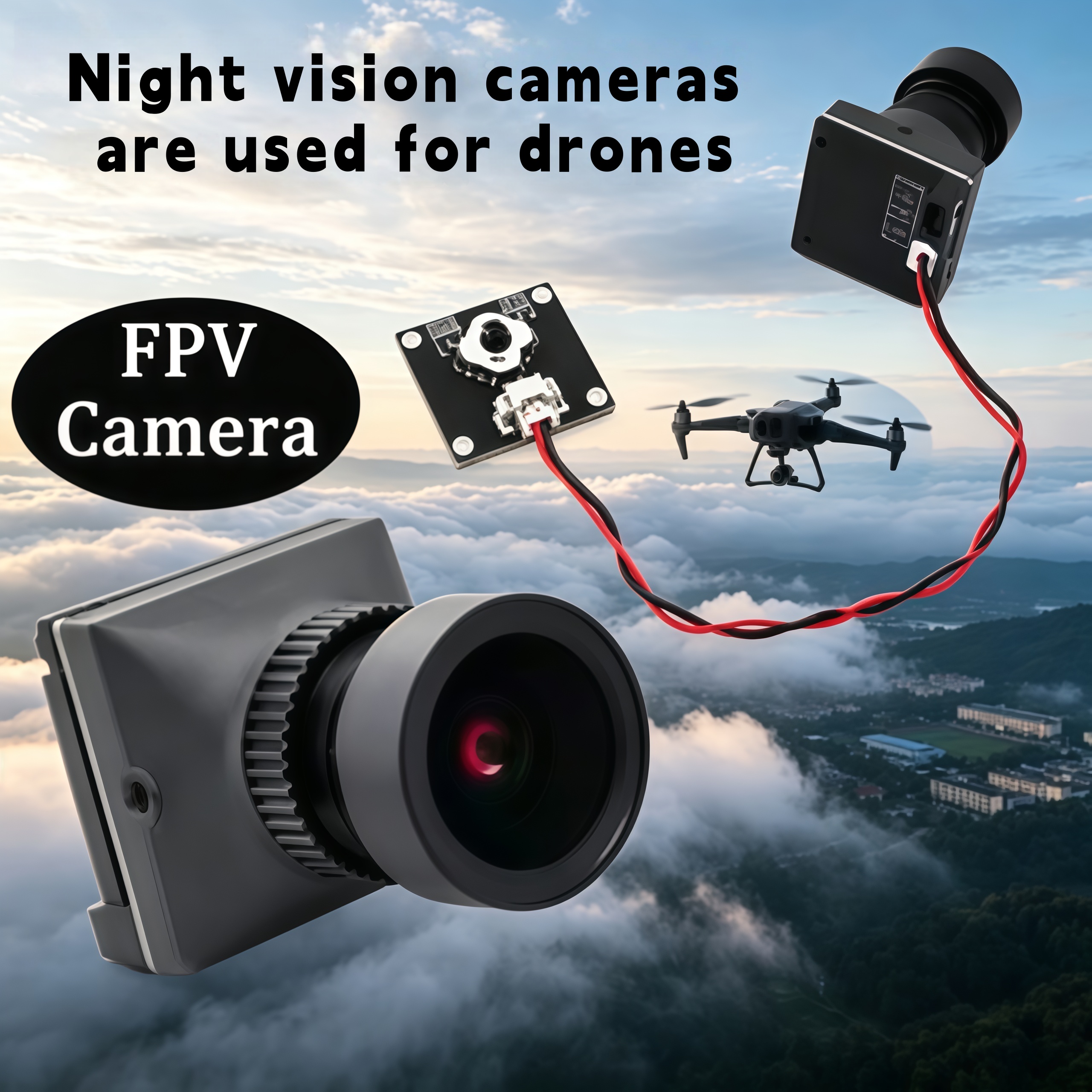 1500TVL HD CADDX Snail FPV Cam - Drone Racing Camera 리뷰 및 가격